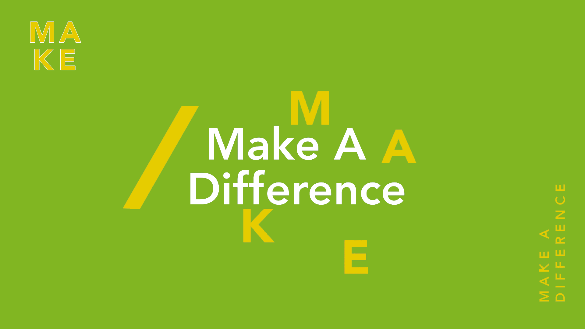 Make A Difference 2024